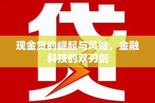 连城现金贷的崛起与风险，金融科技的双刃剑