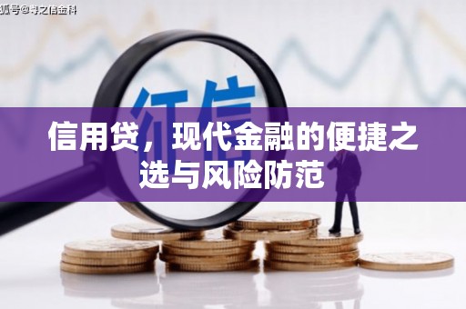 连城信用贷，现代金融的便捷之选与风险防范